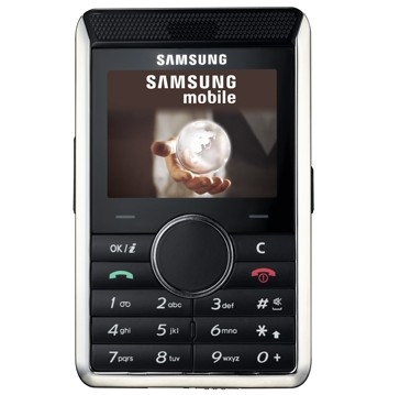 Samsung SGH-P310 4.83 cm (1.9") 75 g Black