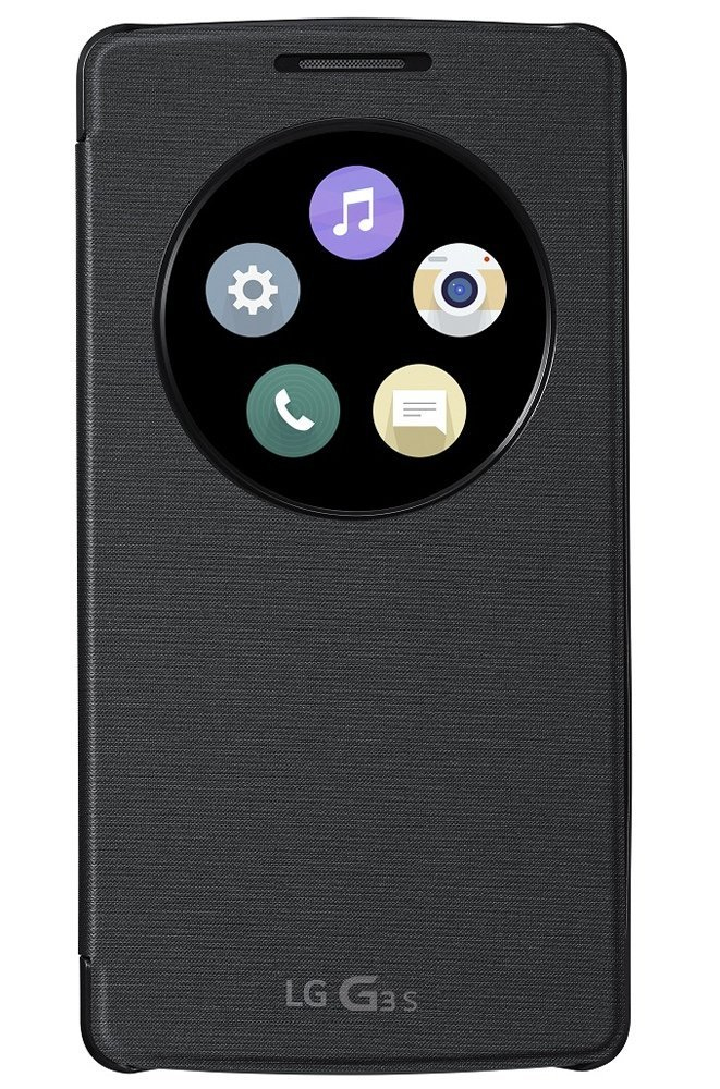 LG CCF-490G mobile phone case Folio Black – image 1