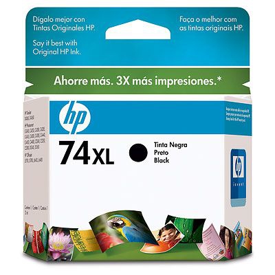 HP 74 Inkjet Print Cartridge