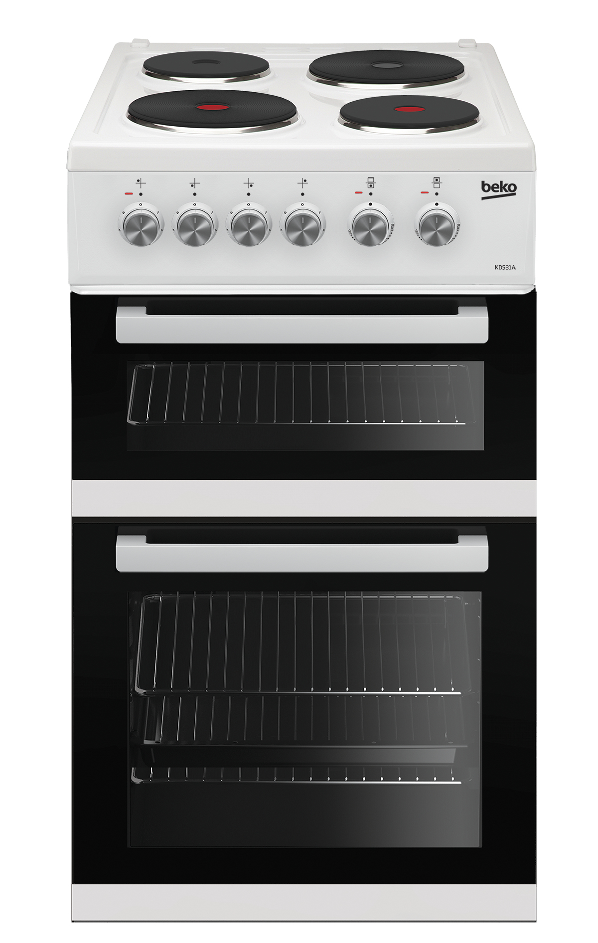 Beko KD531AW 50cm Twin Cavity Electric Cooker – image 7