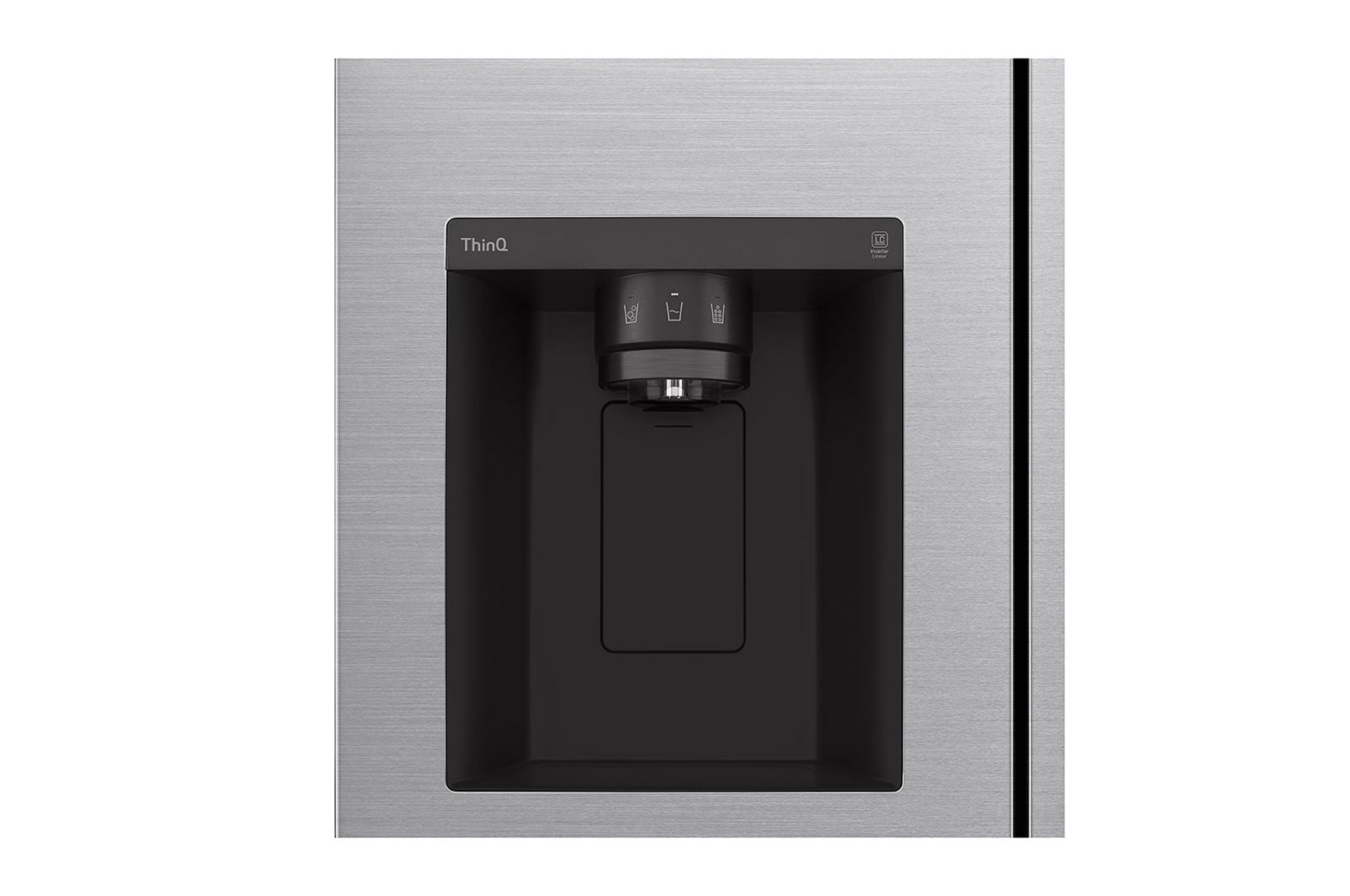 LG GSLV70PZTM side-by-side refrigerator Freestanding – image 6