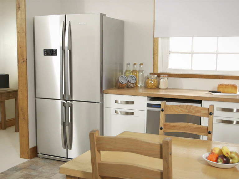 Beko GNE114610APX side-by-side refrigerator Freestanding – image 4