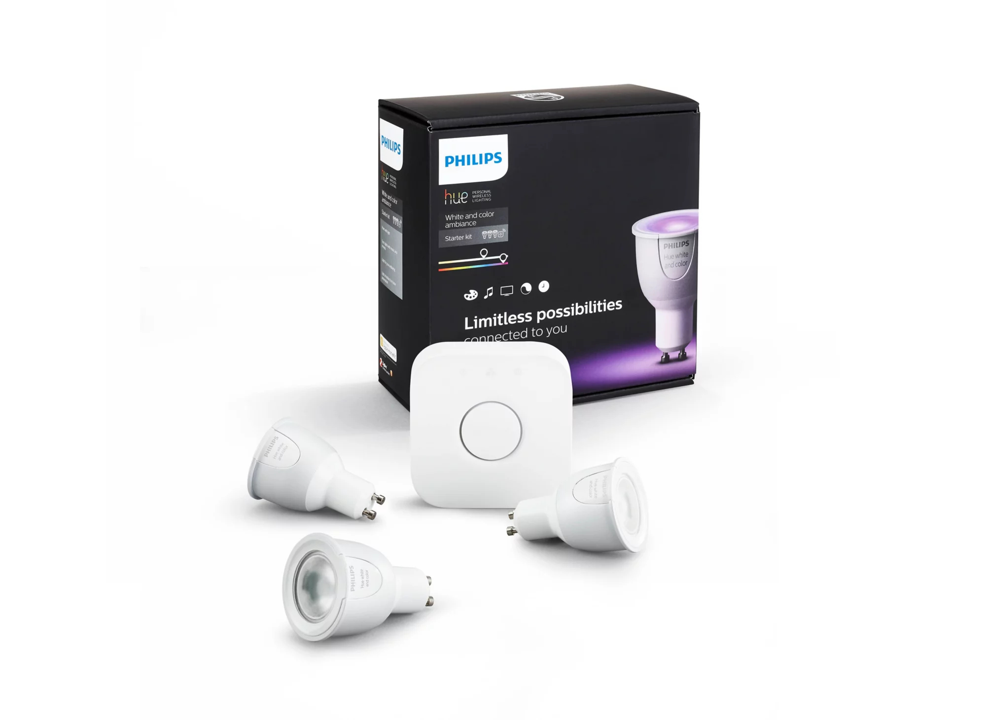 Philips by Signify Philips Hue White and colour ambience Starter kit GU10 – image 3