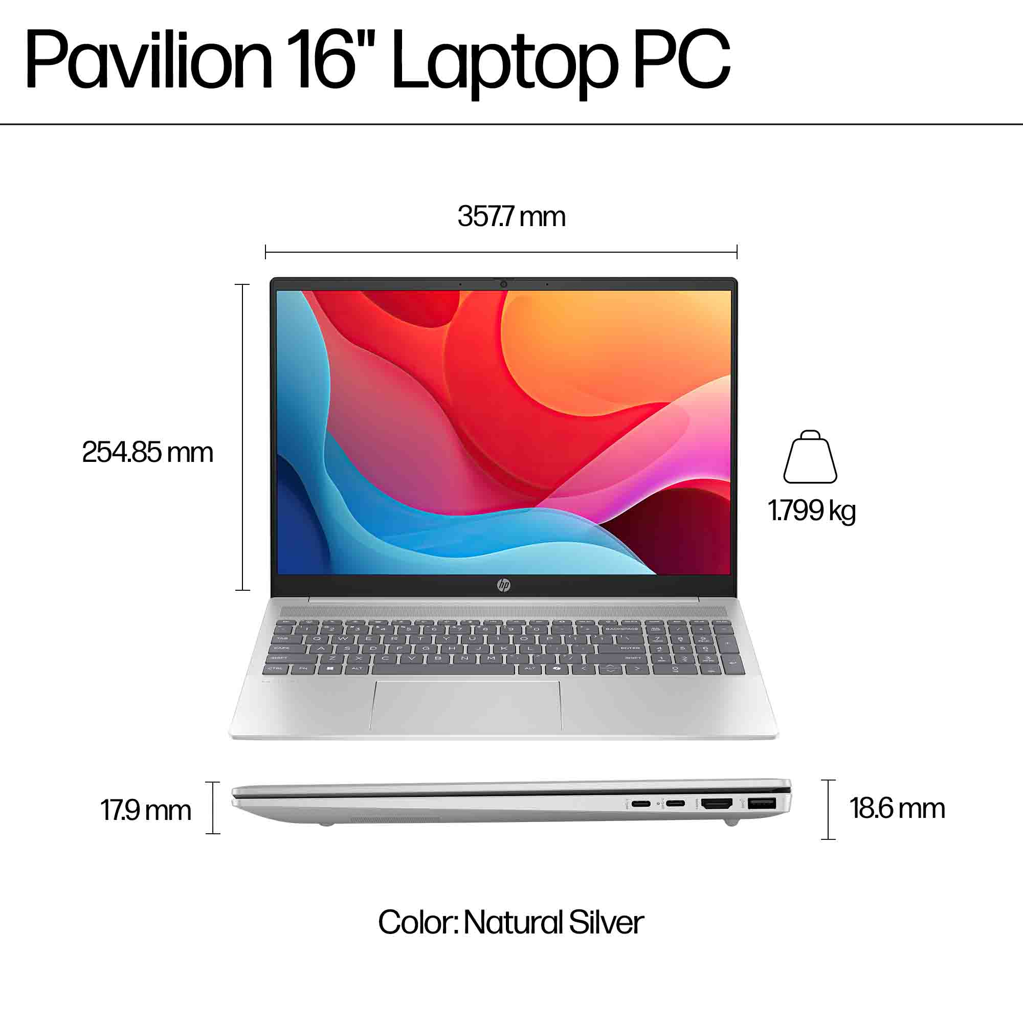 HP Pavilion 16-ag0009na – image 7