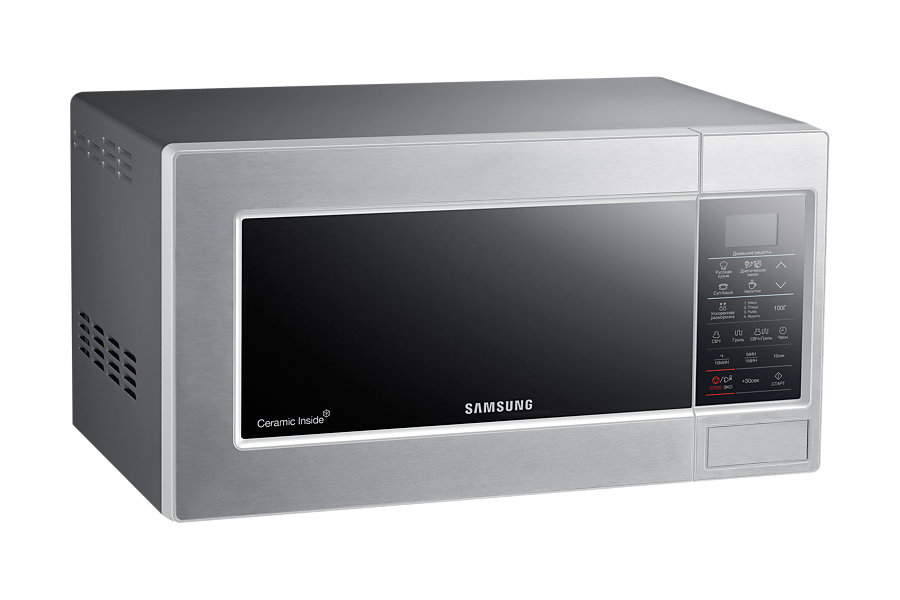 Samsung GE-83MRTW Stainless steel, White Countertop – image 2