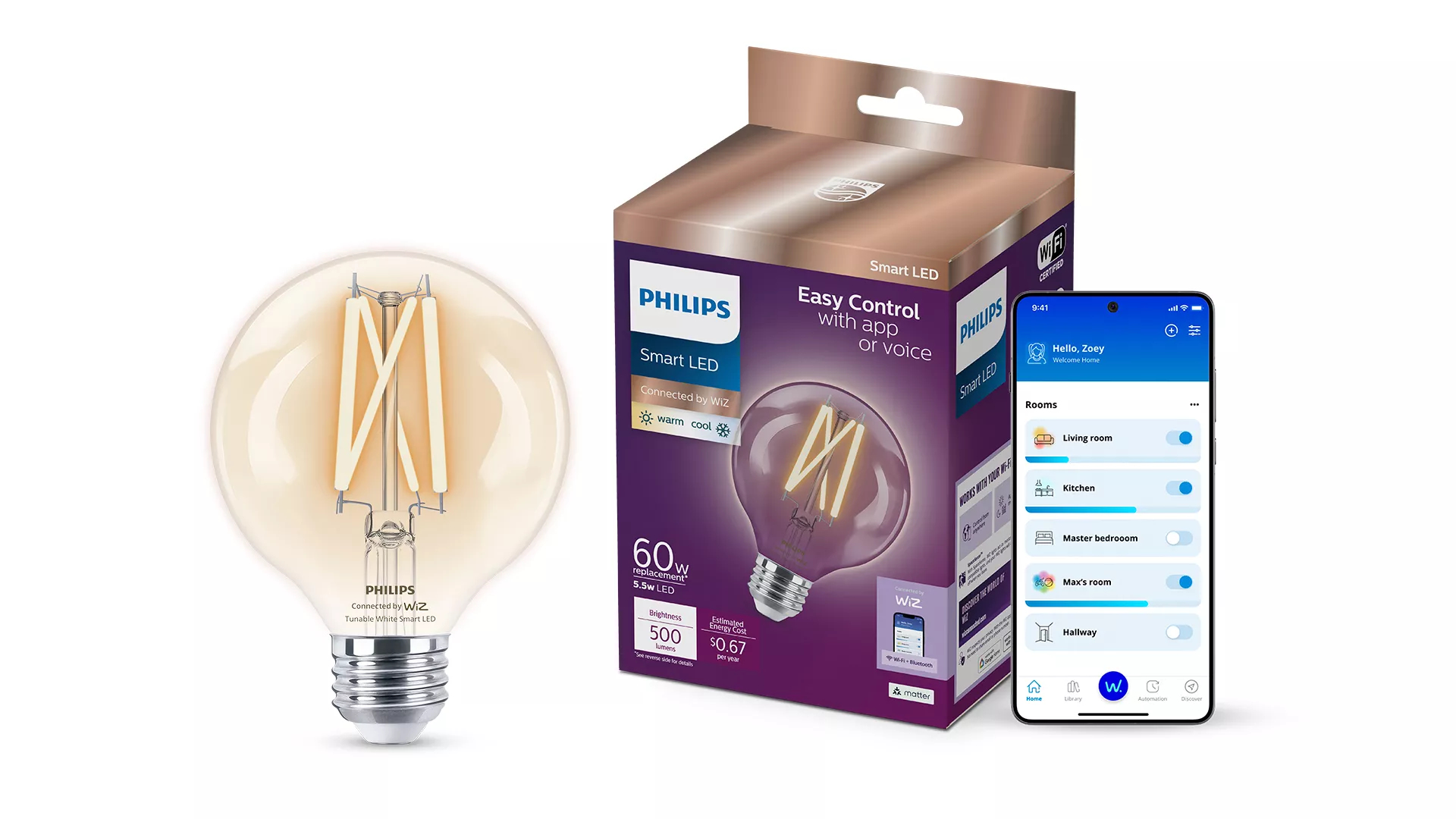 Philips by Signify Philips 046677567217 smart lighting Wi-Fi/Bluetooth – image 2