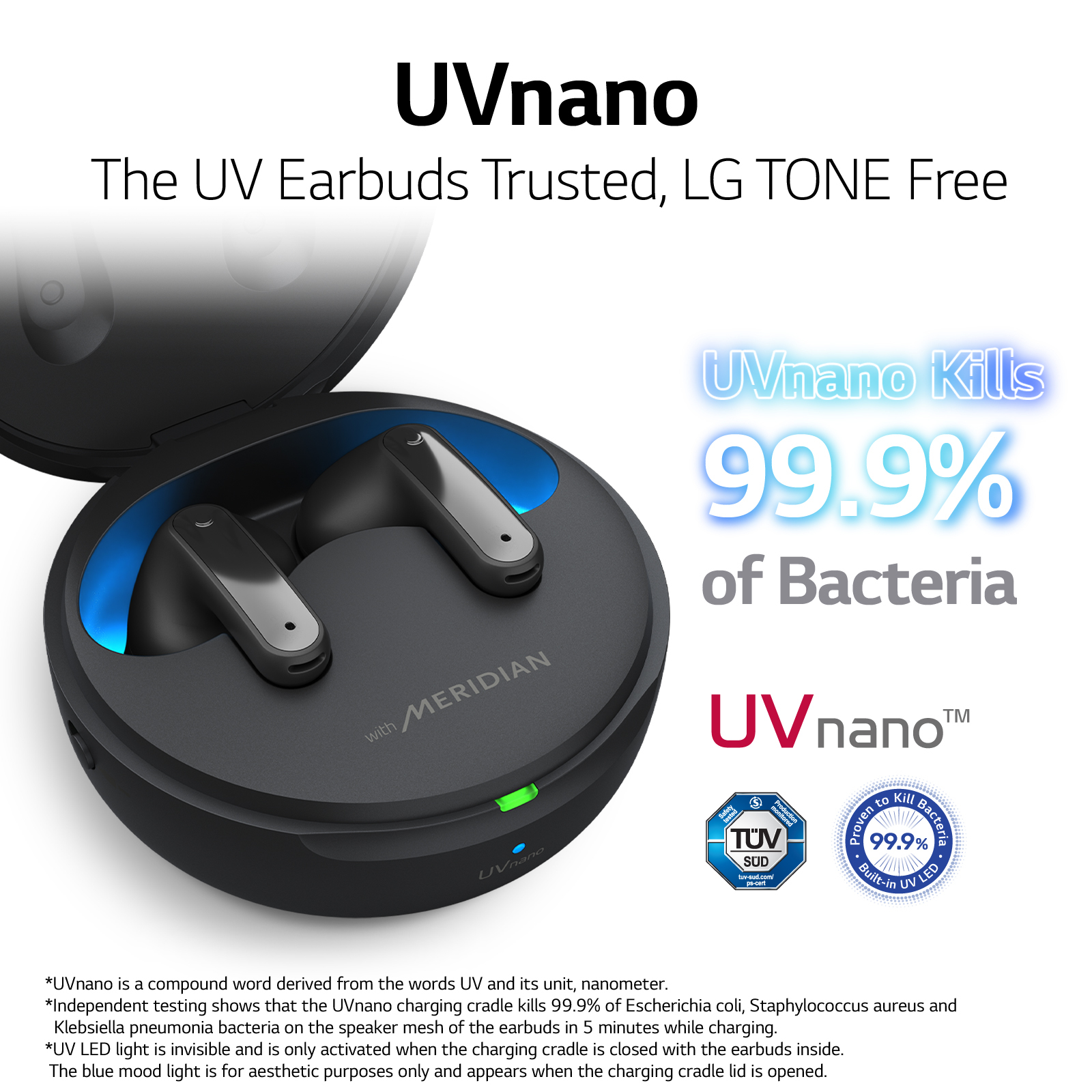 LG TONE-UFP9.CGBRLLK headphones/headset True Wireless Stereo (TWS) In-ear Calls/Music USB Type-C Bluetooth Black – image 4