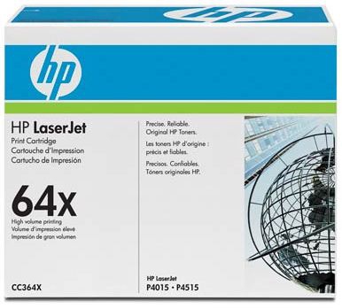 HP CC364X toner cartridge 1 pc(s) Original Black