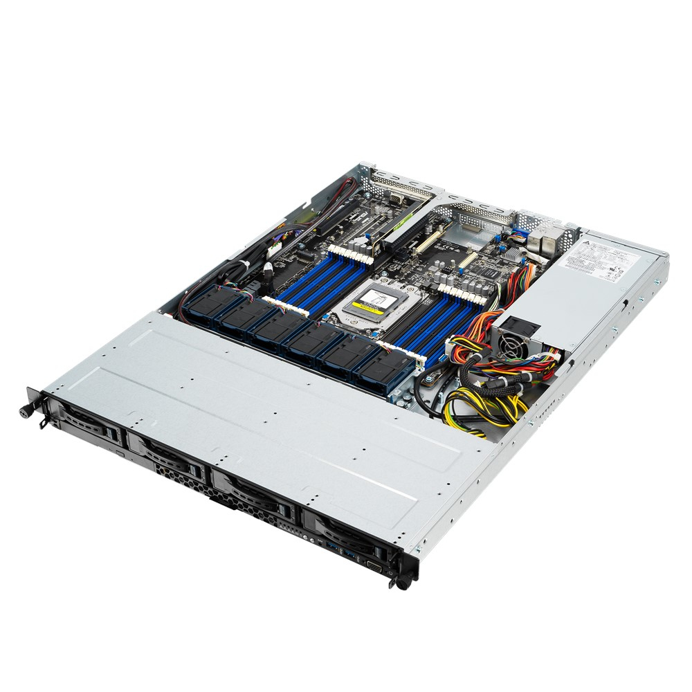 ASUS RS500A-E10-PS4 Socket SP3 Rack (1U) Black, Grey – image 4