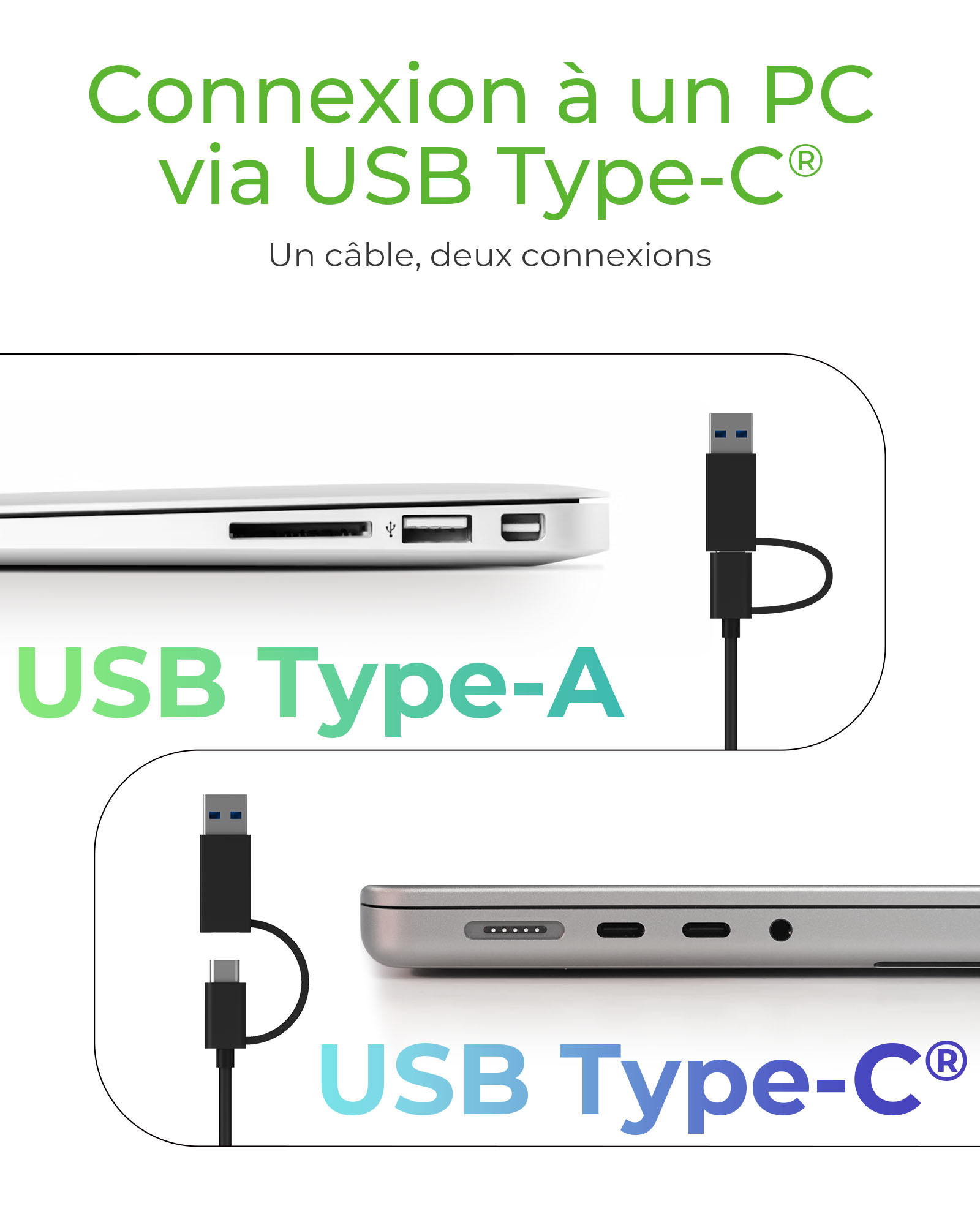 ICY BOX IB-180MS-C31 USB 3.2 Gen 2 (3.1 Gen 1) Type-C Noir