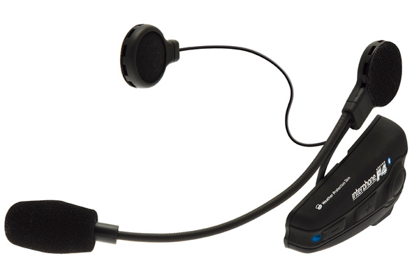 Cellularline INTERPHONEF4TPPLEU headphones/headset Wireless Bluetooth Black