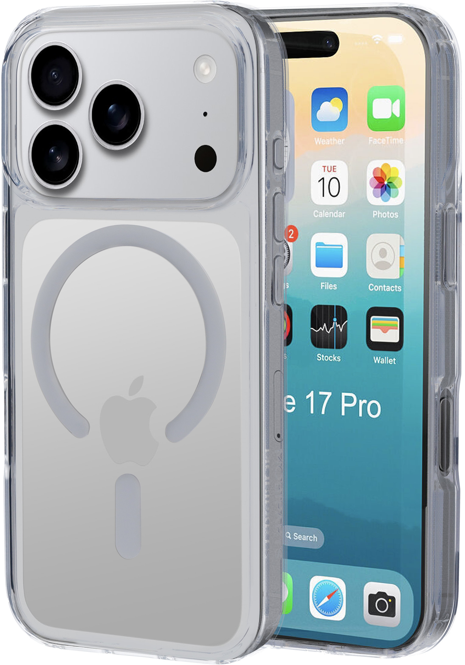 Mobiparts Hardcover Apple iPhone 17 Pro Clear (Magsafe Compatible) – image 1