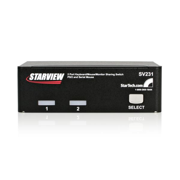 StarTech.com 2 Port StarView KVM Switch PS/2+Serial – image 3