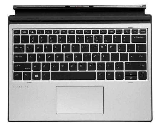HP L67436-211 mobile device keyboard Hungarian Pogo Pin Silver