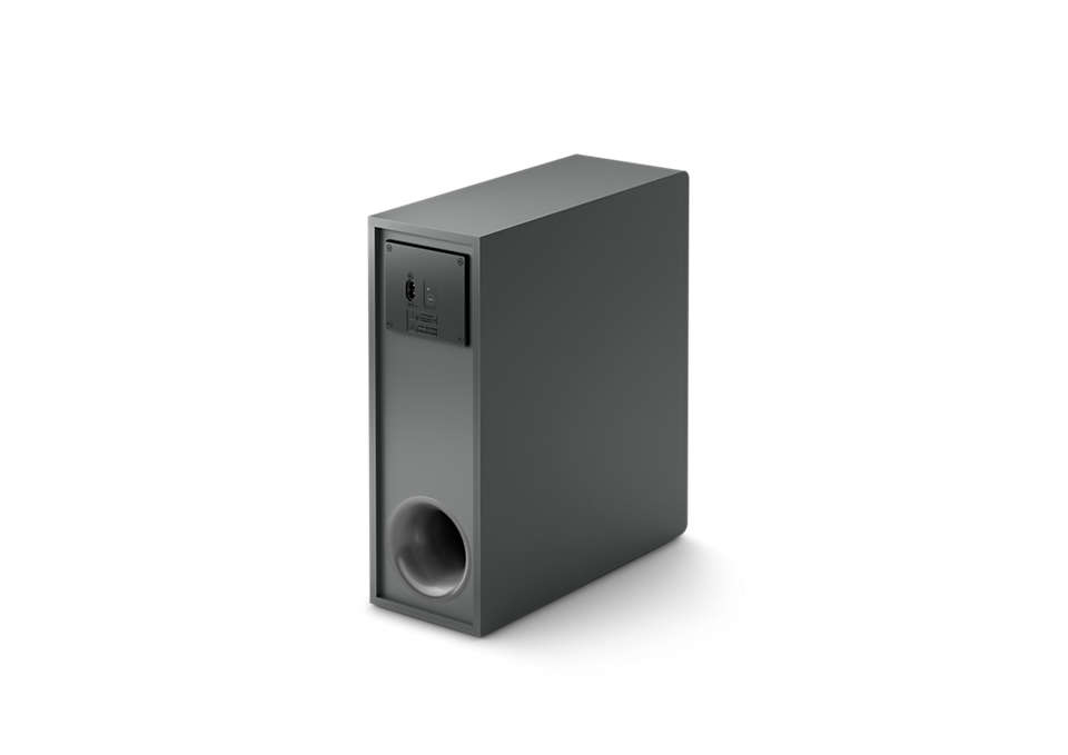 Philips TAB8507B/37 soundbar speaker Anthracite 3.1 channels – image 9