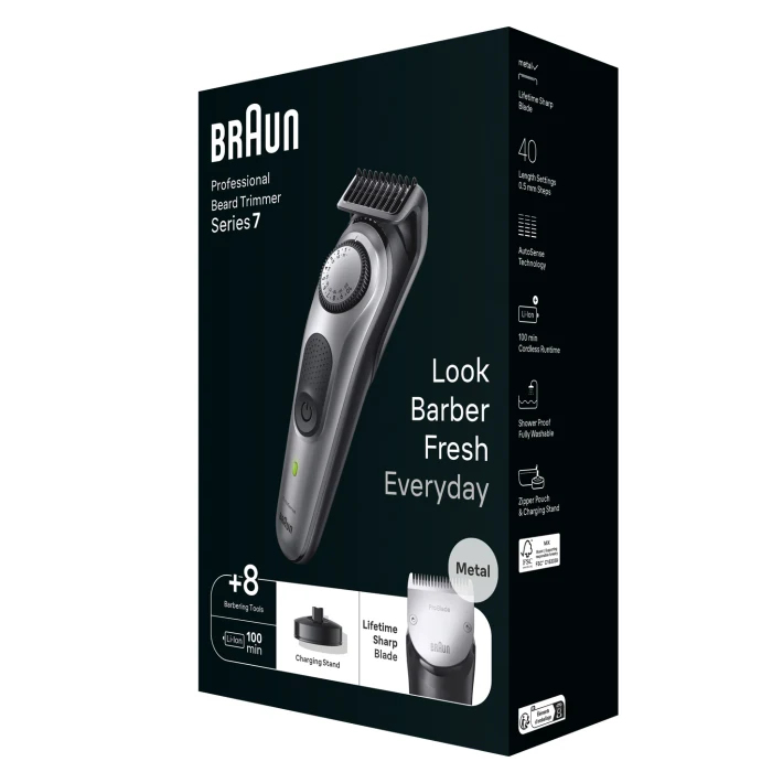 Braun BeardTrimmer 7 BT7420 beard trimmer Battery 40 – image 3