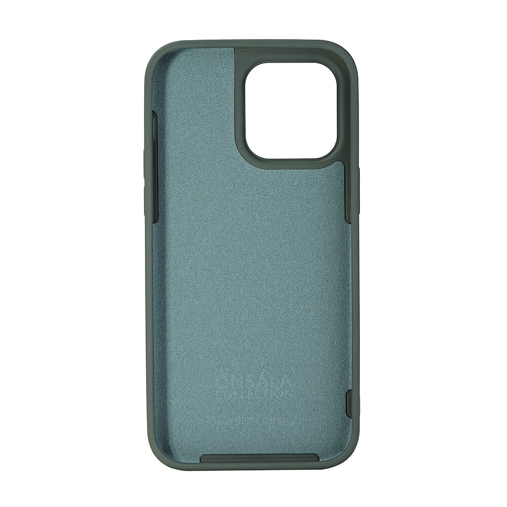 Onsala Phone Case Silicone Olive Green - iPhone 14 Pro Max – image 3