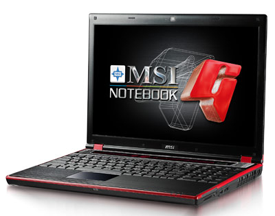 MSI Megabook GX630X-006EU ZM-80