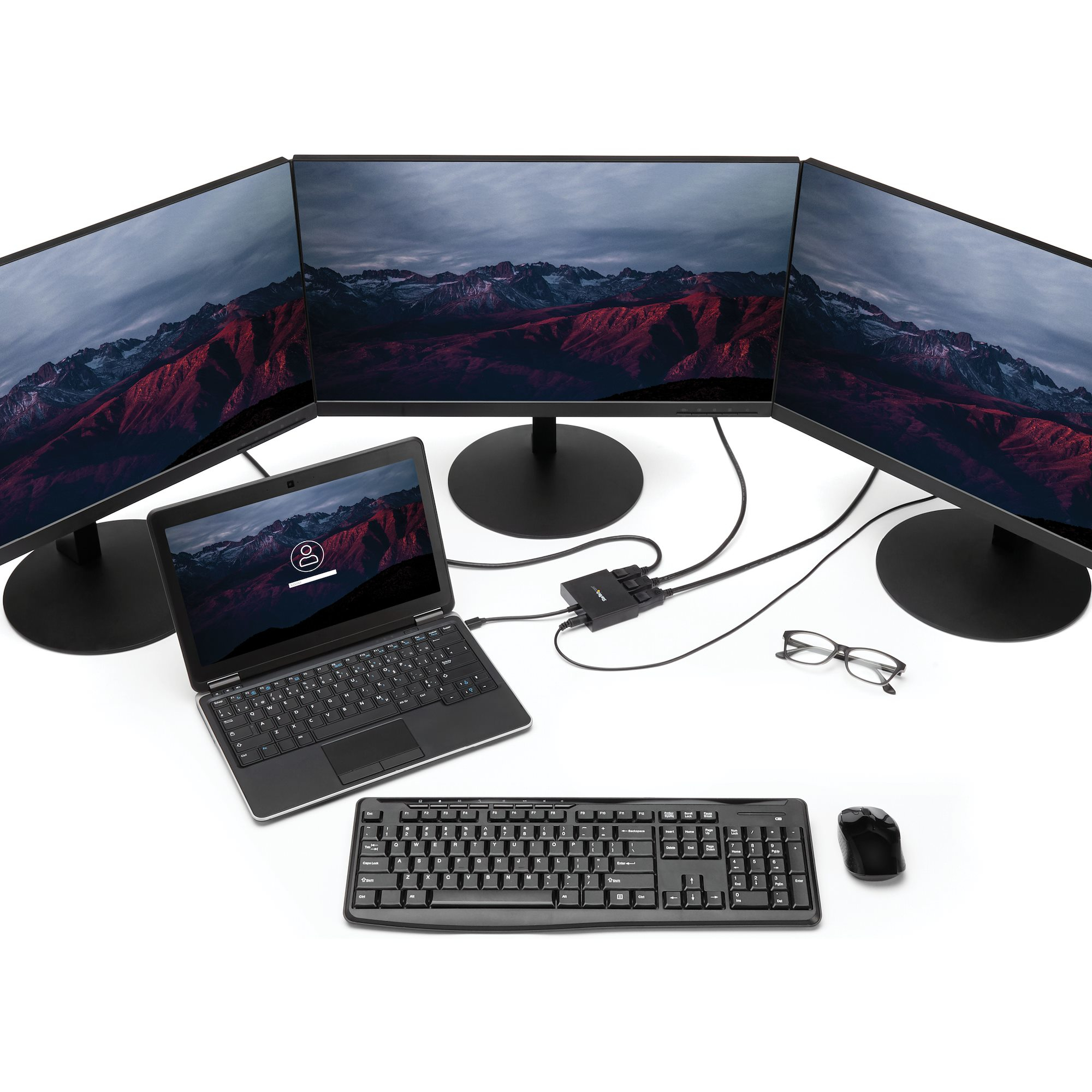 StarTech.com 3-Port Multi Monitor Adapter - Mini DisplayPort to DisplayPort MST Hub, Dual 4K – image 6