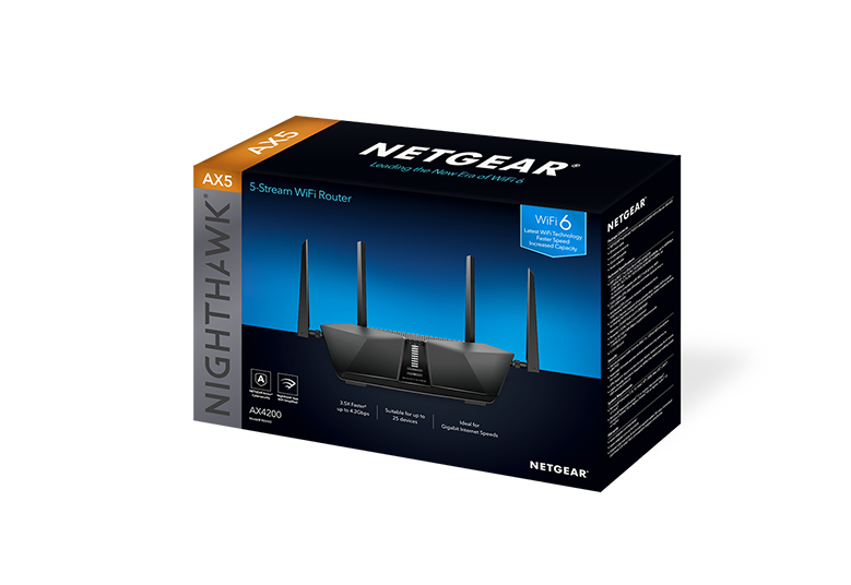 NETGEAR Nighthawk AX5 5-Stream AX4200 WiFi Router (RAX43) – image 3