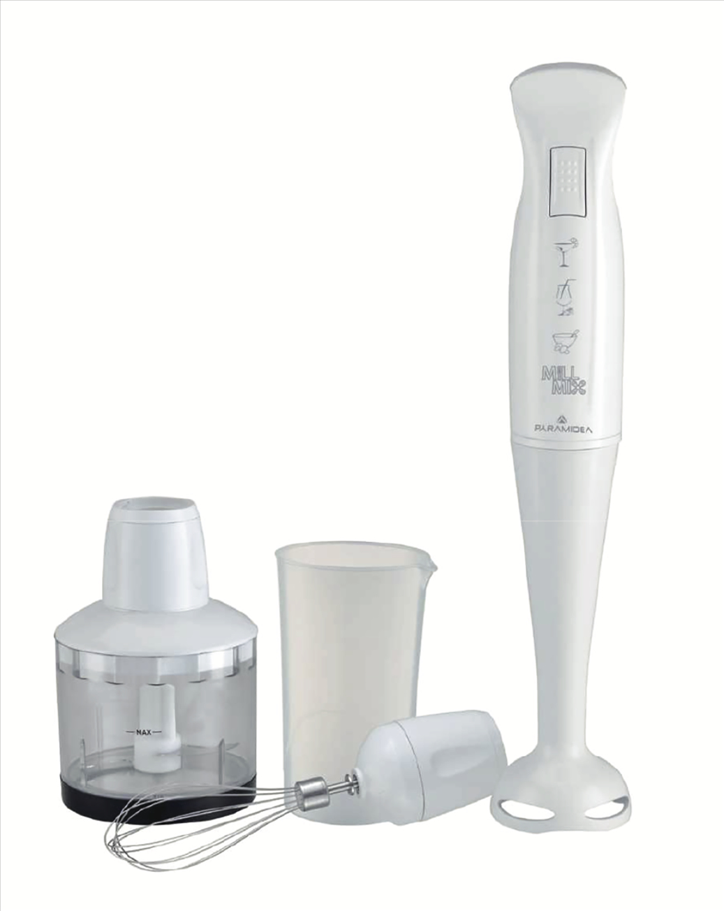 Pyramidea FRSET501 Robot da cucina Multifunzione 3 in 1,frullatore, mixer e sbattitore, 500 Watt – image 8