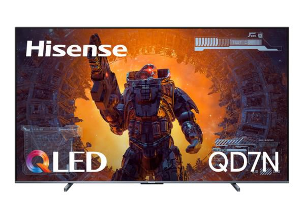 Pantalla Smart TV Hisense 100QD7N - 100" - 4K Ultra HD - Wi-Fi - HDMI - USB - 100QD7N