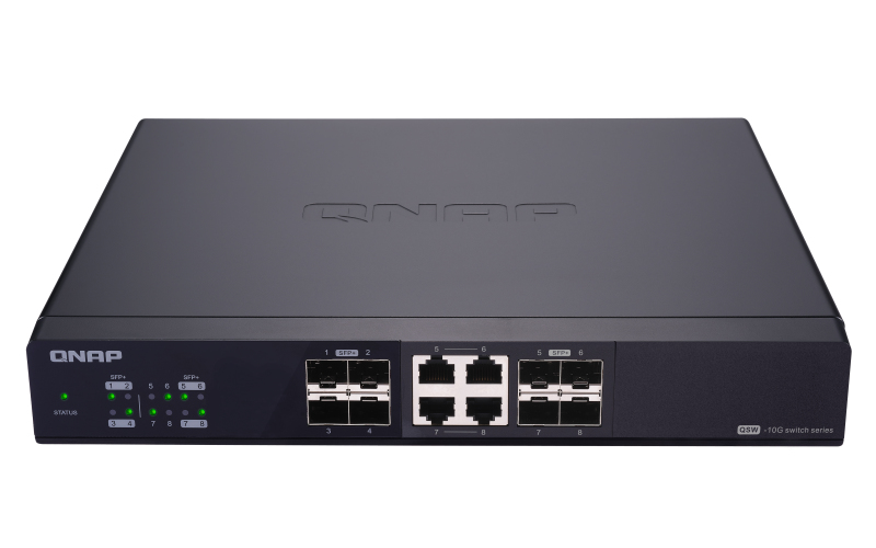 QNAP QSW-804-4C network switch Unmanaged Black – image 7