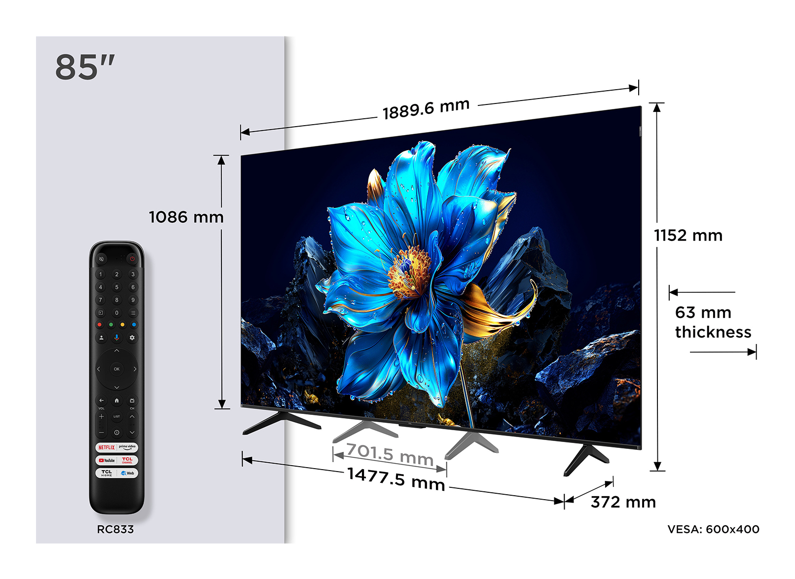 TCL 85P7K — photo 1