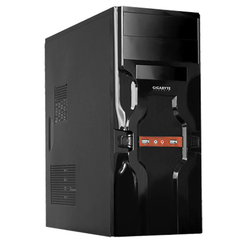 GIGABYTE GZ-F10 computer case Midi Tower Black, Red
