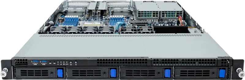 GIGABYTE R163-Z30-AAG2 LGA 6096 Rack (1U) Black, Steel – image 2