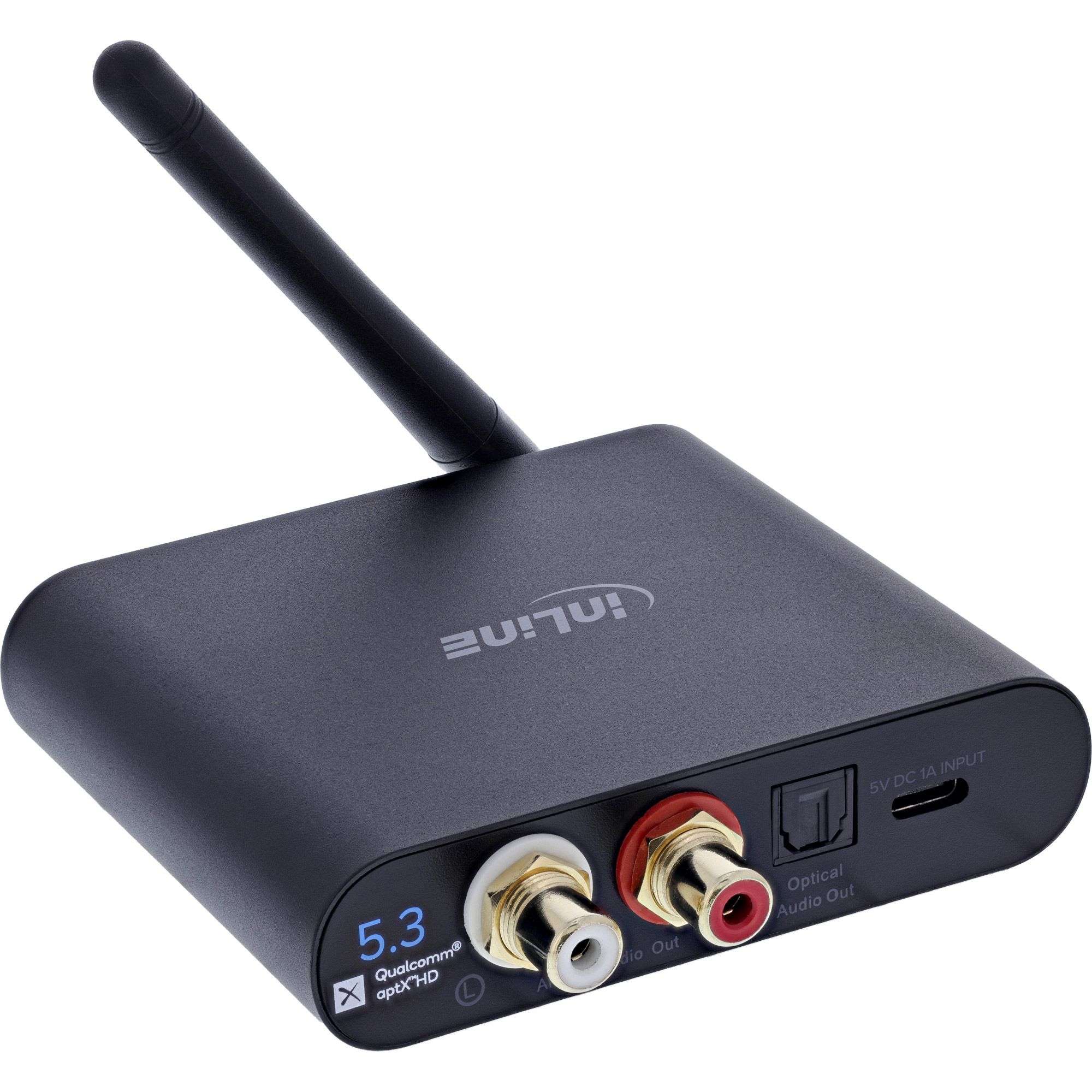 InLine 99142I Bluetooth music receiver Black – image 2