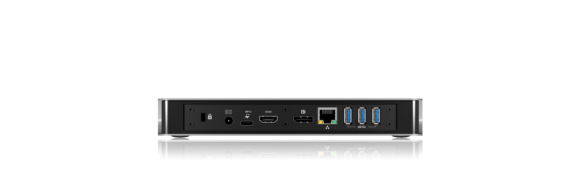 ICY BOX IB-DK2403-C Wired USB 3.2 Gen 1 (3.1 Gen 1) Type-C Black, Silver – image 5