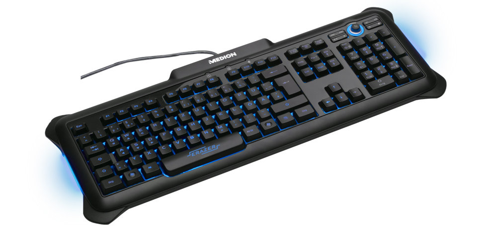 MEDION X81005 USB QWERTY gaming keyboard