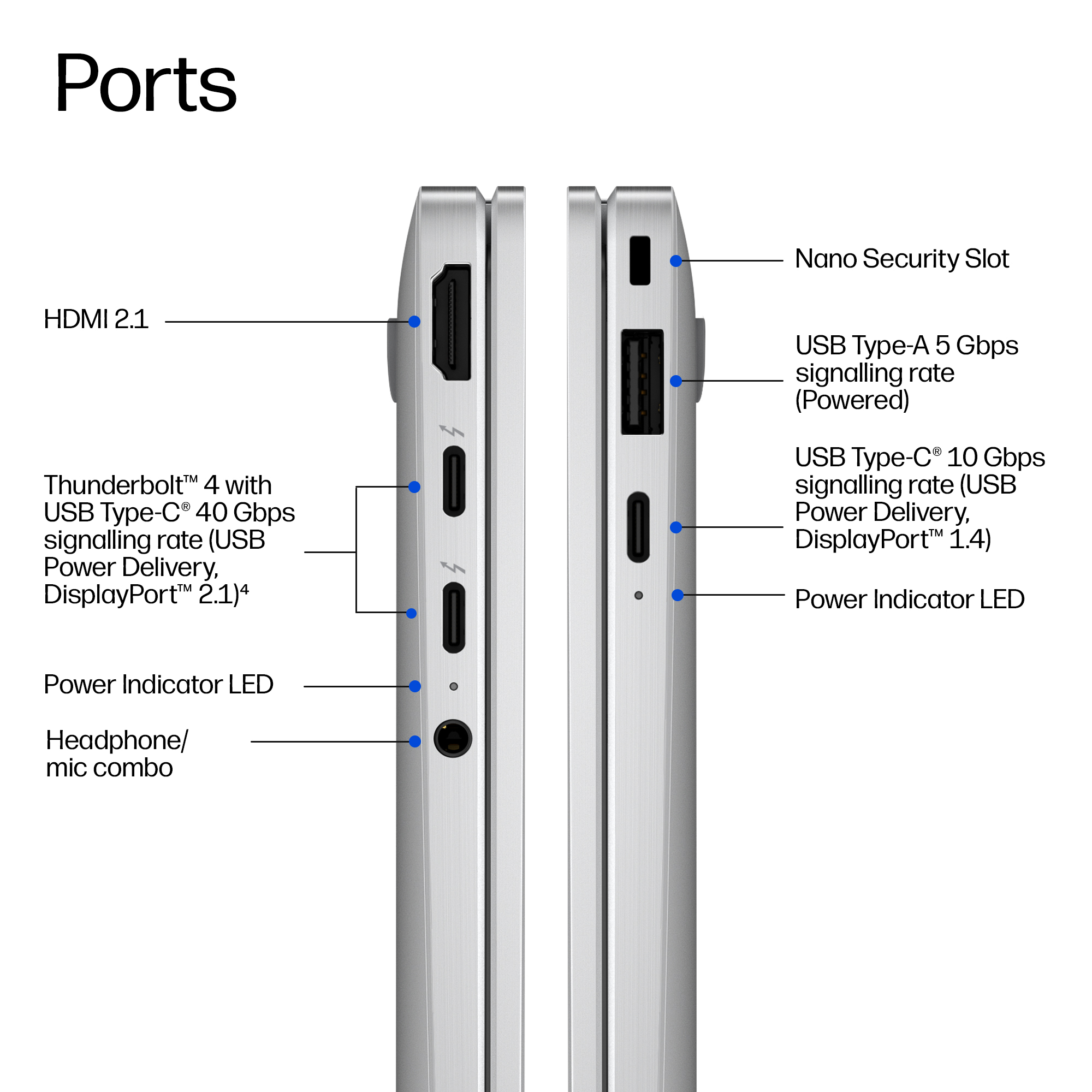 HP DW6J5AT laptop Copilot+ PC Intel Core Ultra X7 358H Hybrid (2-in-1) – image 4
