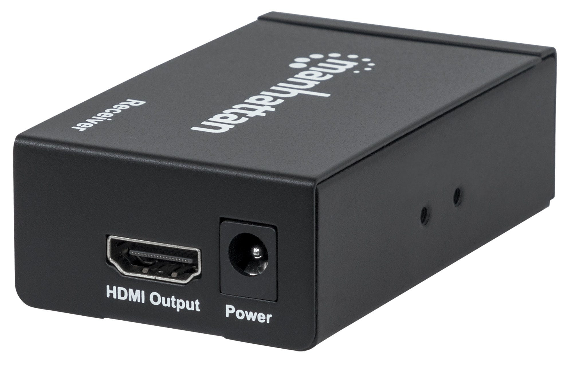 Manhattan 1080p HDMI Extending Receiver Unit, Receives One Input Signal from Transmitter up to 50m, Single Ethernet Cable per Receiver, use with 207829, Black, – image 4
