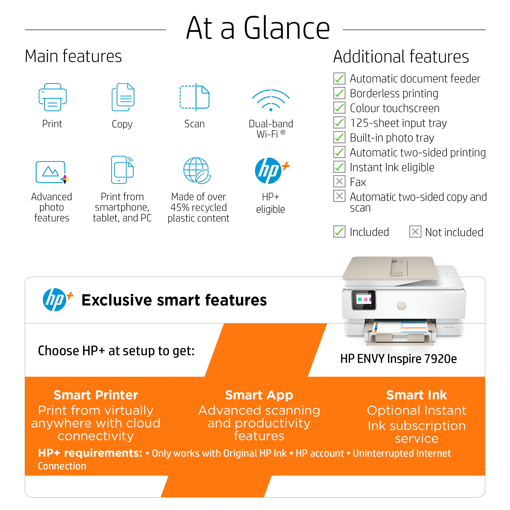 HP Envy Inspire 7920e AIO Printer – image 4