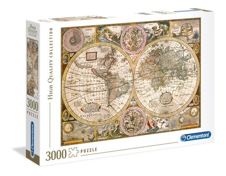 Clementoni 33531 паззл Составная картинка-головоломка 3000 шт Карты