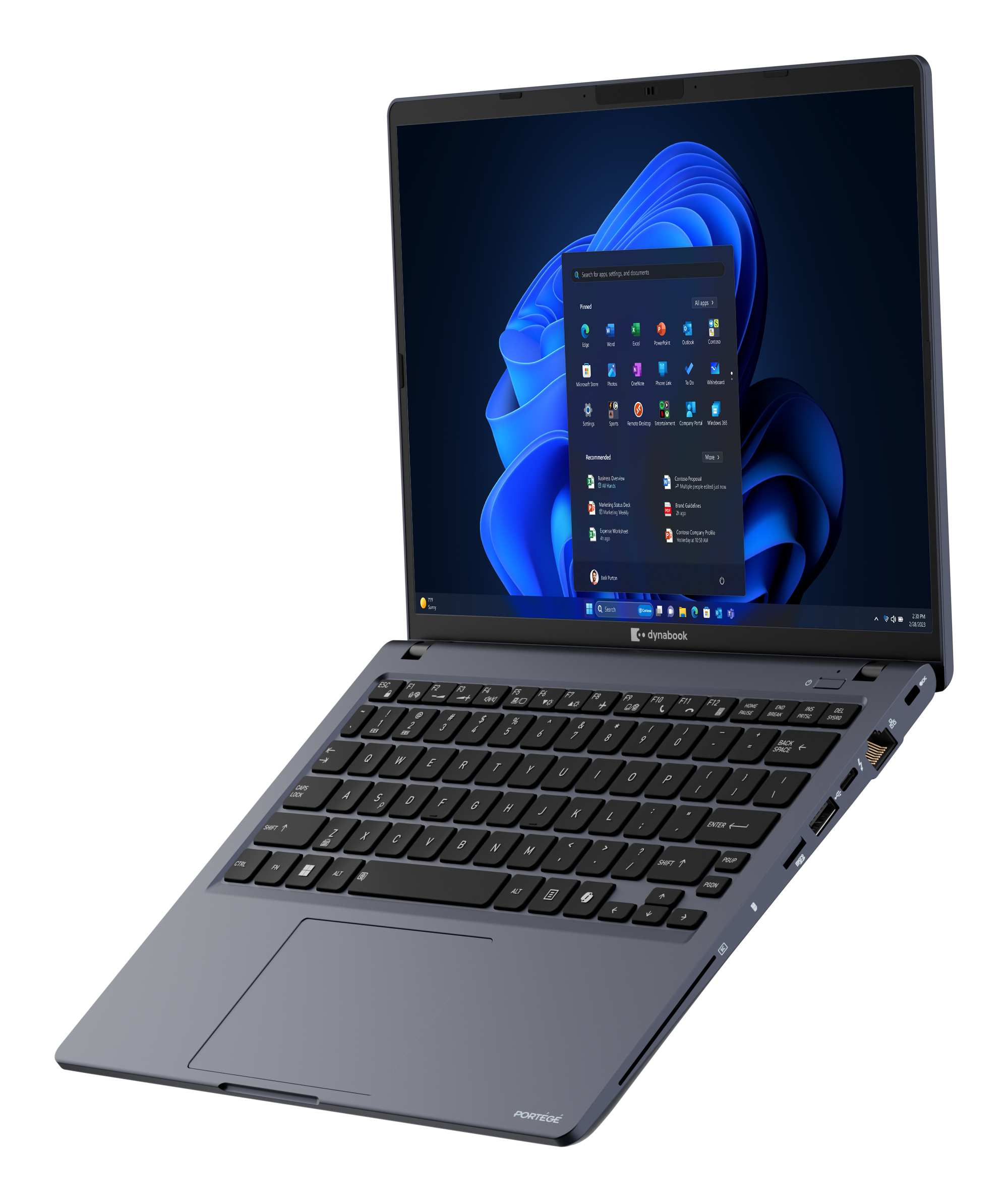 Dynabook Portégé X30L-M Copilot+ PC Intel Core Ultra 5 125H Hybrid (2-in-1) – image 9