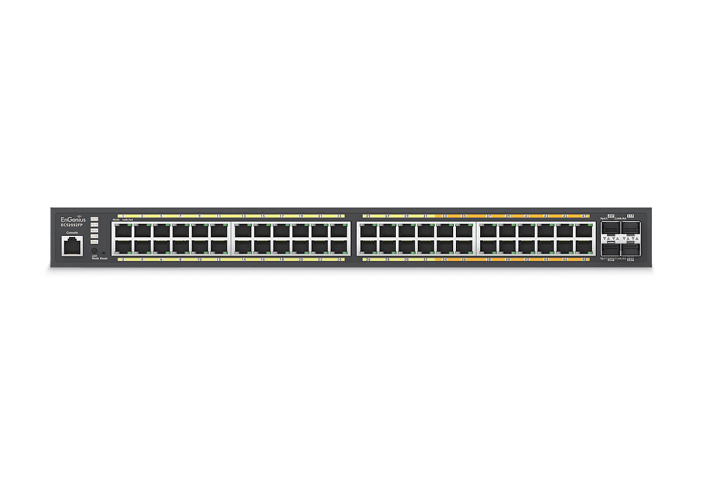 EnGenius Cloud Managed Switch 32-port GbE + 16-port Multi-GbE PoE.af/at(+) – image 2