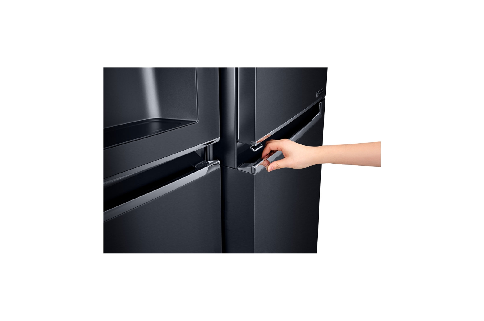 LG GSJ961MTAZ side-by-side refrigerator Freestanding – image 3