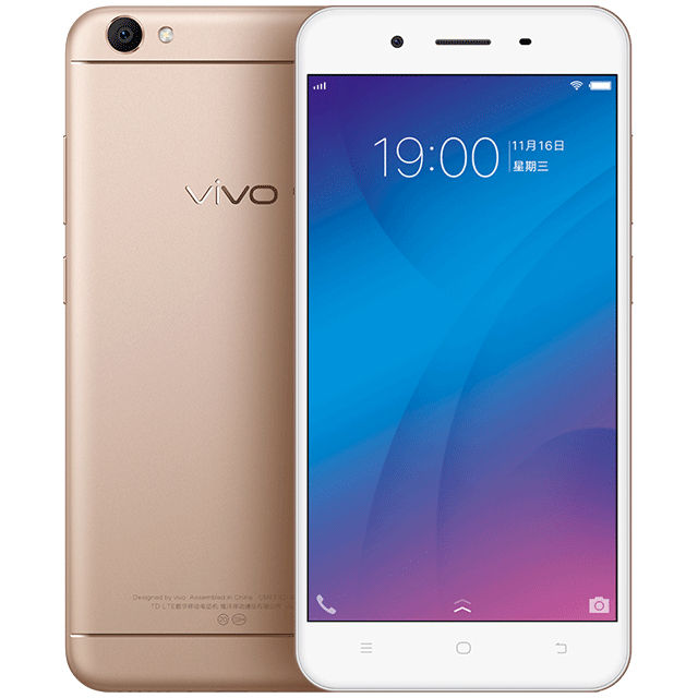 vivo Y66 14 cm (5.5") Hybrid Dual SIM Android 6.0 4G Micro-USB 3 GB 32 GB 3000 mAh Gold