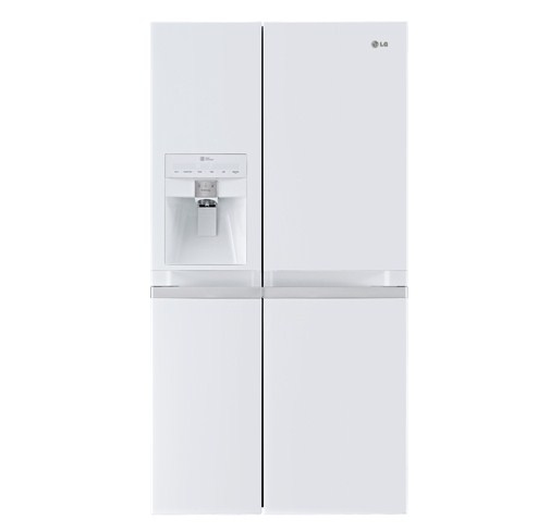 LG GSL545SWYZ side-by-side refrigerator Freestanding White – image 1