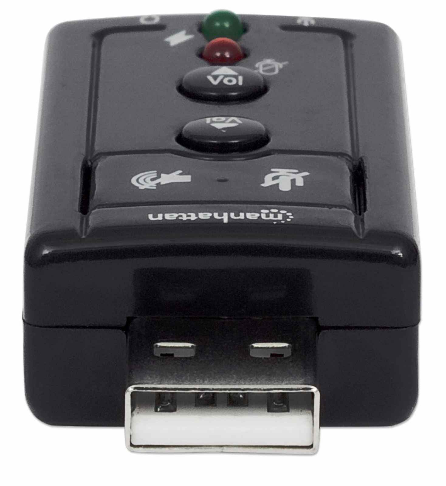 Manhattan USB-A Sound Adapter, USB-A to – image 4