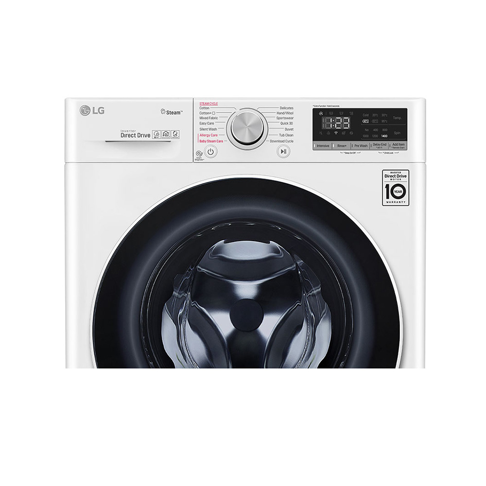 LG F4V5RGP0W washer dryer Freestanding Front-load White – image 4