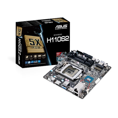 ASUS H110S2 Intel® H110 LGA 1151 (Socket H4) Mini-STX
