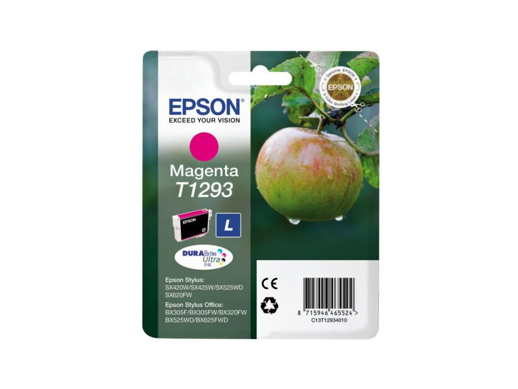 Epson Apple Singlepack Magenta T1293 DURABrite Ultra Ink