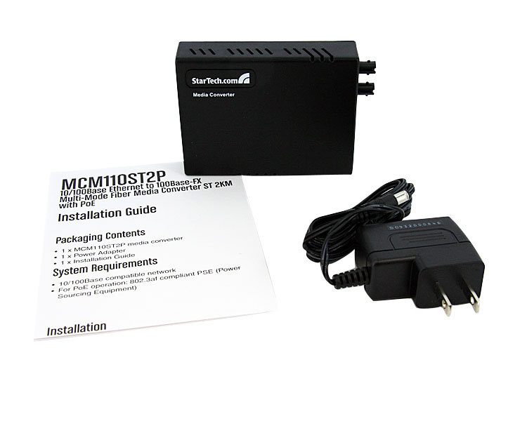 StarTech.com MCM110ST2P network media converter 100 Mbit/s 1310 nm – image 5