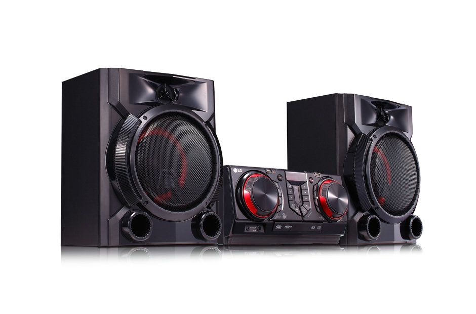 LG CJ65 home audio system Home audio mini system Black, Red – image 8