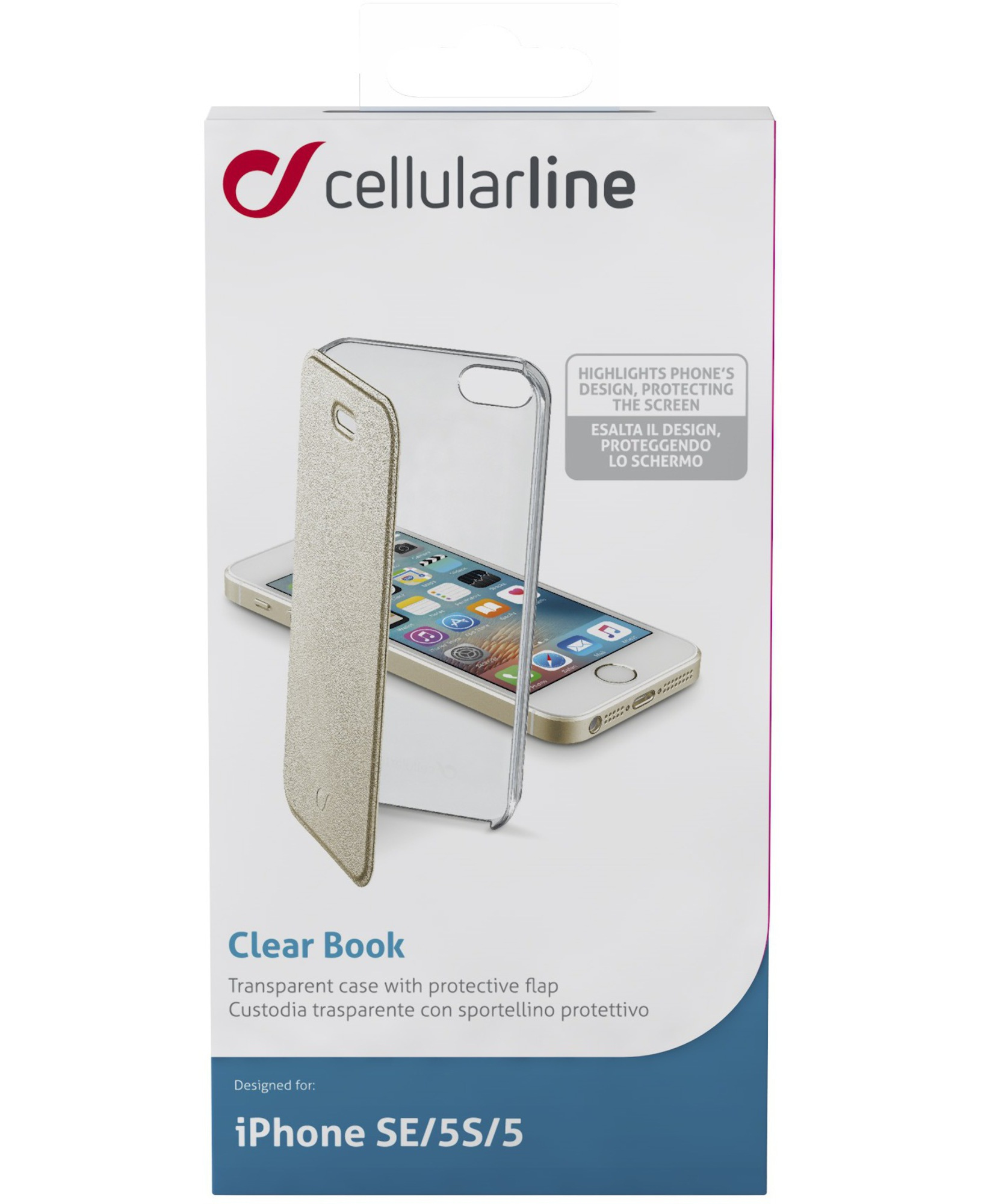 Cellularline Clear Book - iPhone SE/5S/5 – image 6