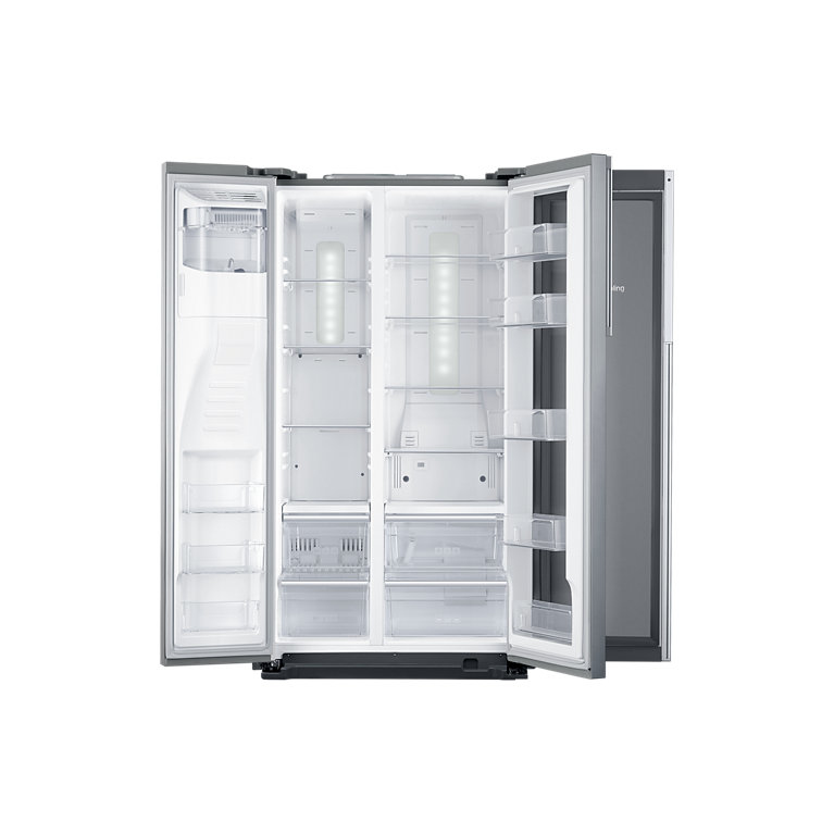 Samsung RS53K4600SA side-by-side refrigerator Freestanding – image 4